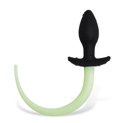 Glow in the Dark Dog Tail Butt Plug