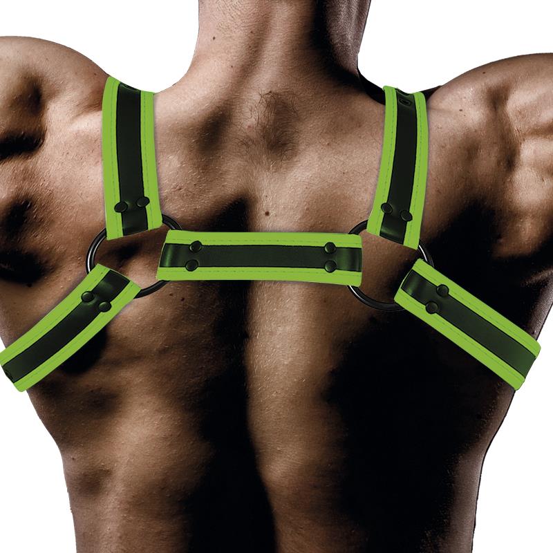 Glow in the Dark Bondage Chest Harness