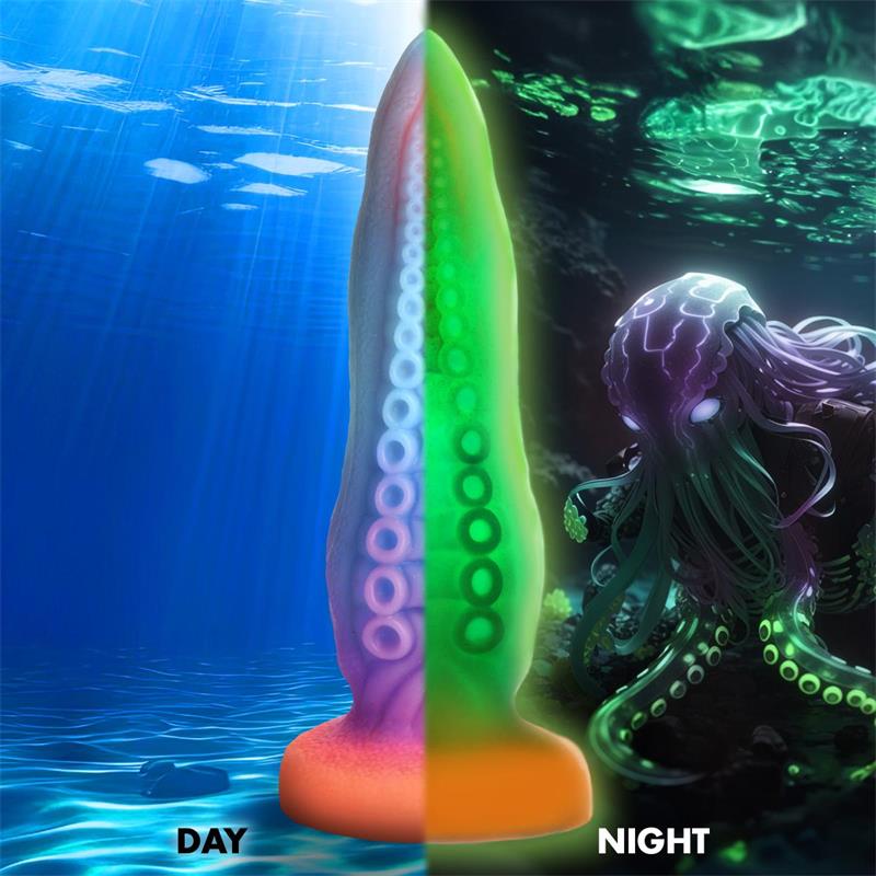 Glow In The Dark Tentacle Dildo