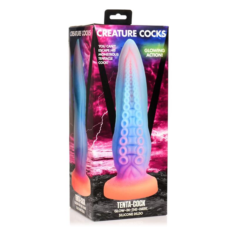 Glow In The Dark Tentacle Dildo