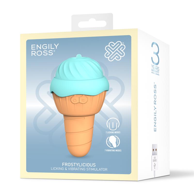 Frostylicious Stimulator with Licking and Vibration