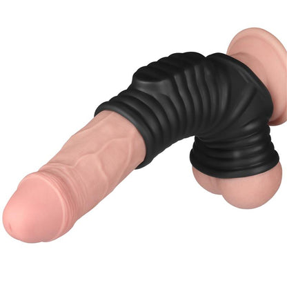 Vibrating Ring for Penis and Scrotum Wave Knights