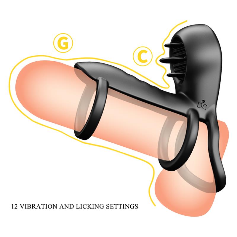 Jammy Triple Vibrating Penis Ring USB