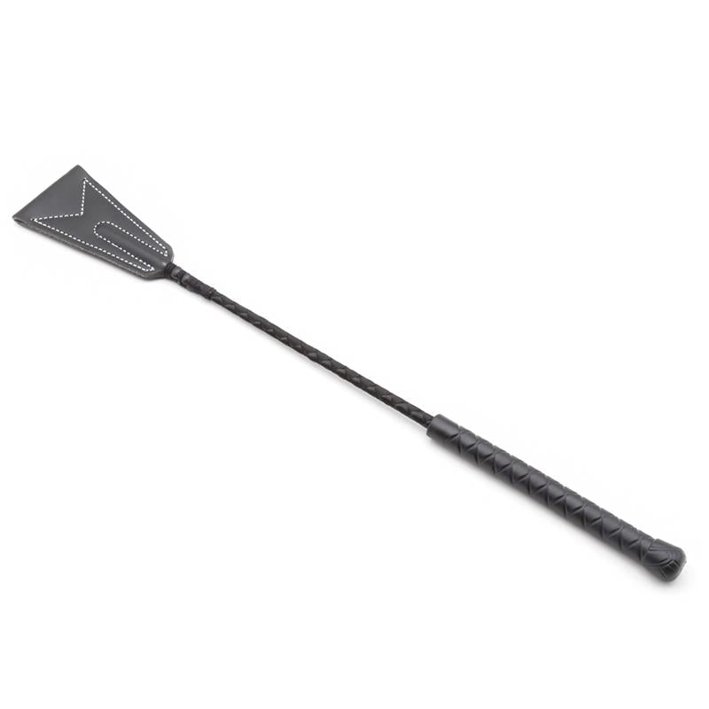 White Lining Riding Crop