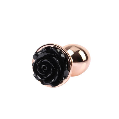 Butt Plug Golden Evil Rose Anal Size S