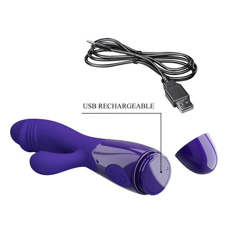 Snappy Youth Rabbit Vibrator Dual Motor