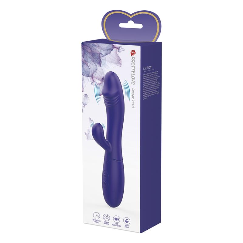 Snappy Youth Rabbit Vibrator Dual Motor