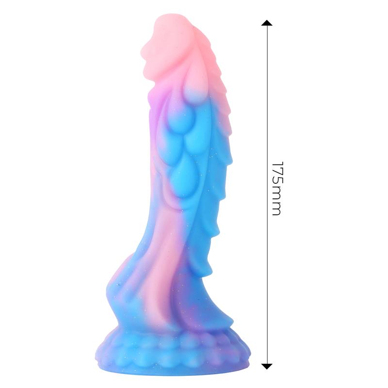 Luminiscent Dragon Shaped Dildo 18 cm