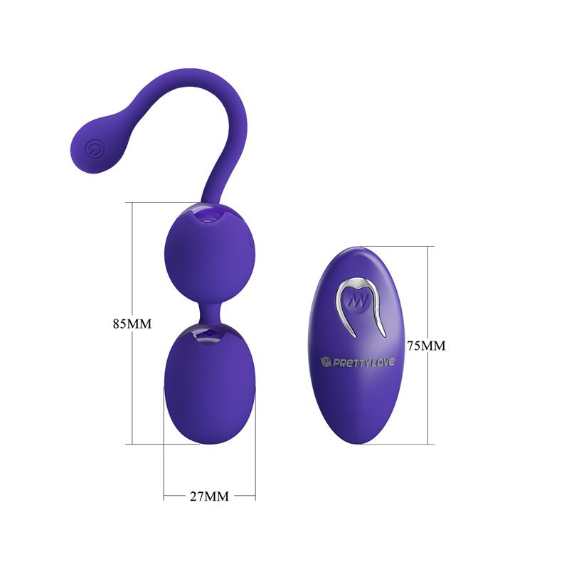 Willie Youth Vibrating Kegel Balls with Remote