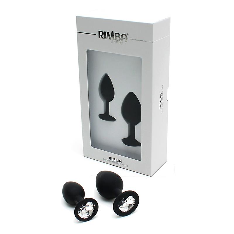 Bling Buttplug Duo set Berlin Black