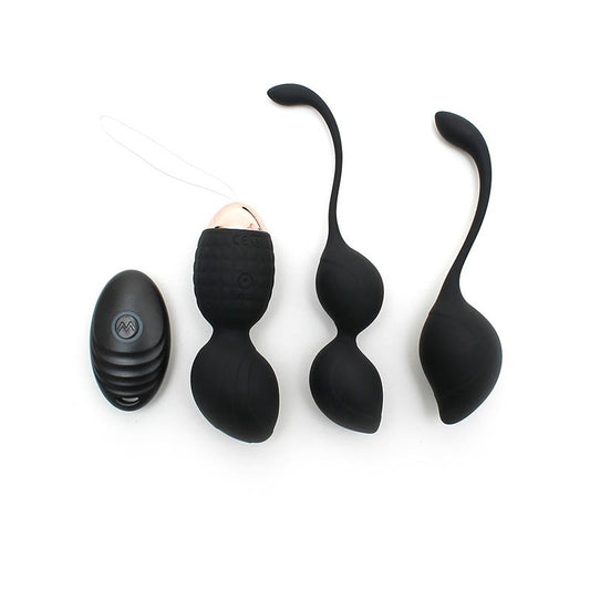 Vibrating Kegel Ball Set Rimini Black