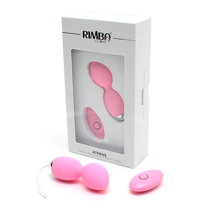 Vibrating Kegel Balls with Remote Control Athens Pink