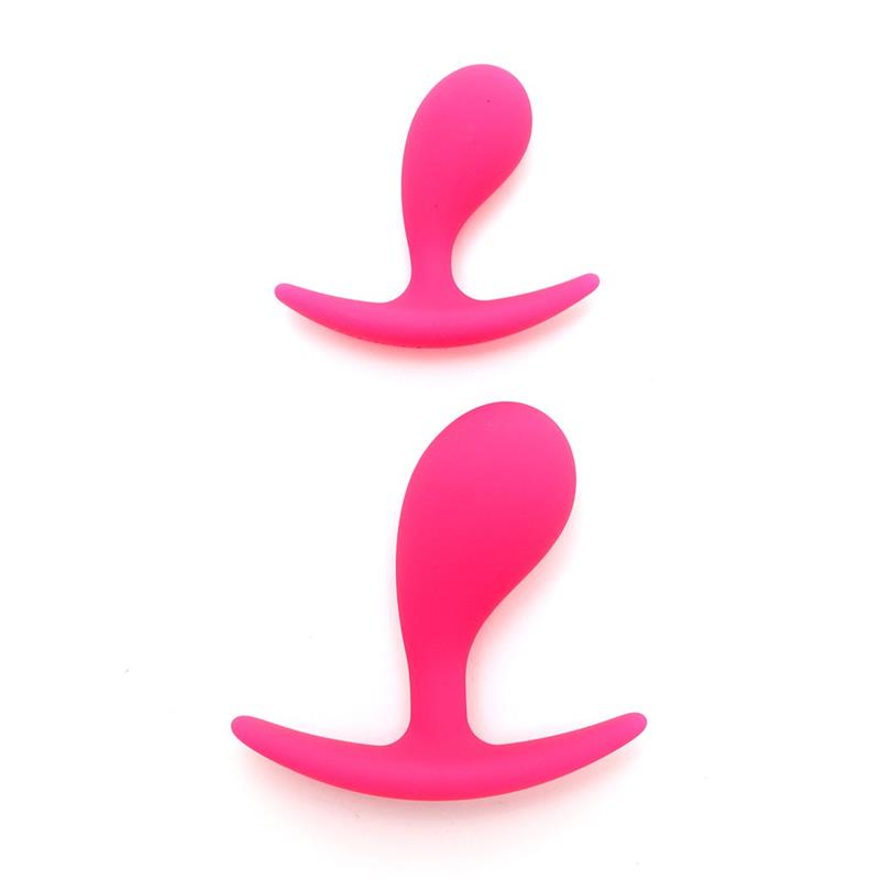 Anal Play Plug Duo set Copenhagen Pink