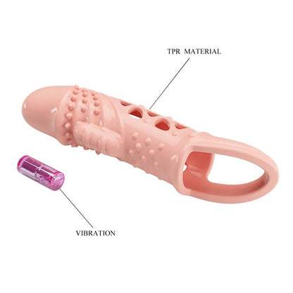 Penis sleeve with vibration