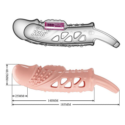 Penis sleeve with vibration