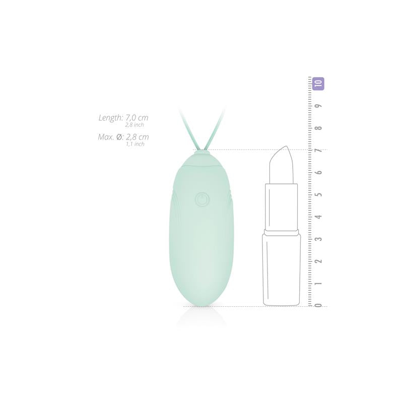 Vibrating Egg USB Green