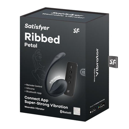 Ribbed Petal With Connect APP Black