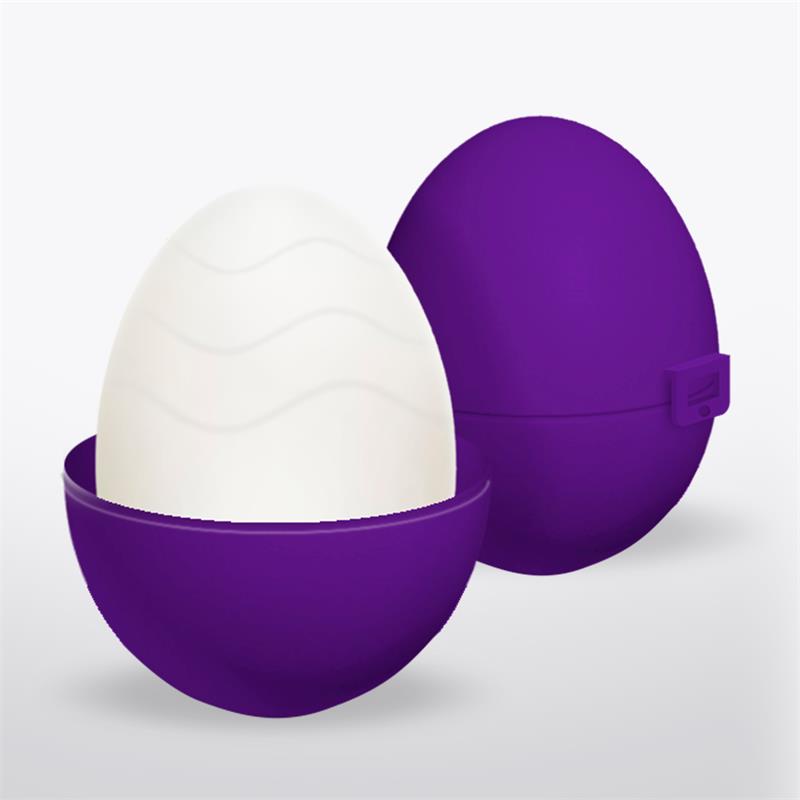 Spidey Masturbator Egg Elastic Purple