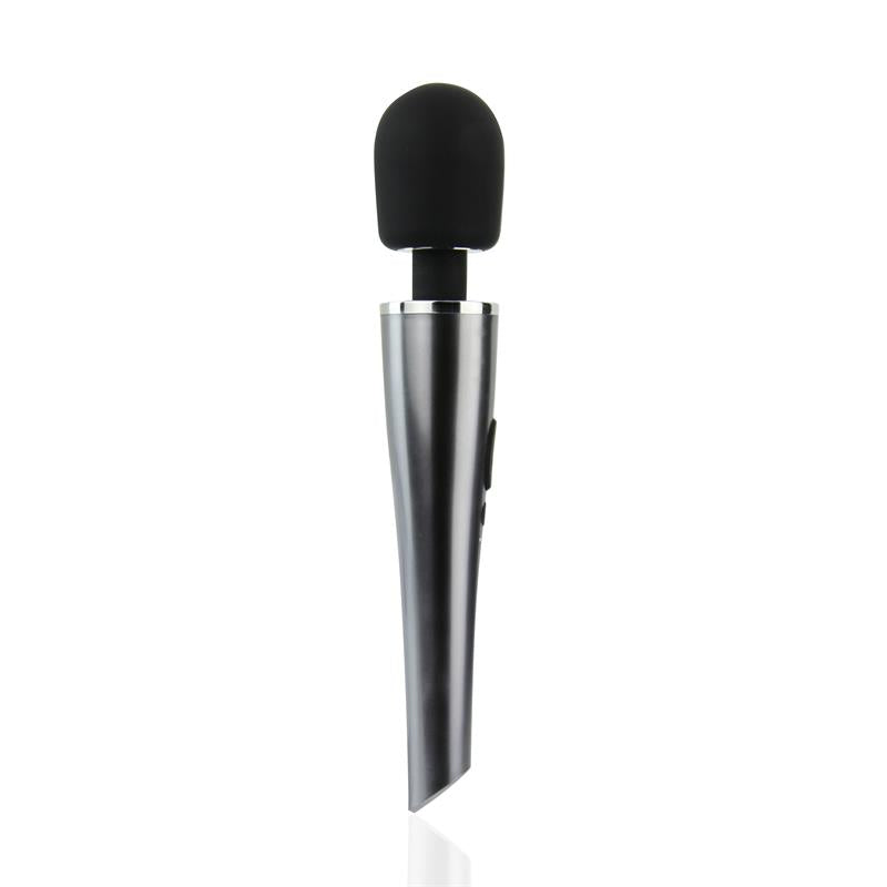 Wand Massager Relyme USB Silicone Black