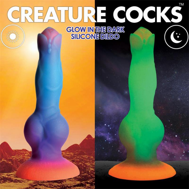 Glow In The Dark Alien Dildo 85