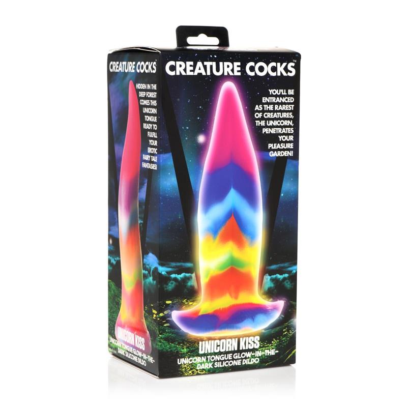 Glow In The Dark Unicorn Tongue Dildo 84