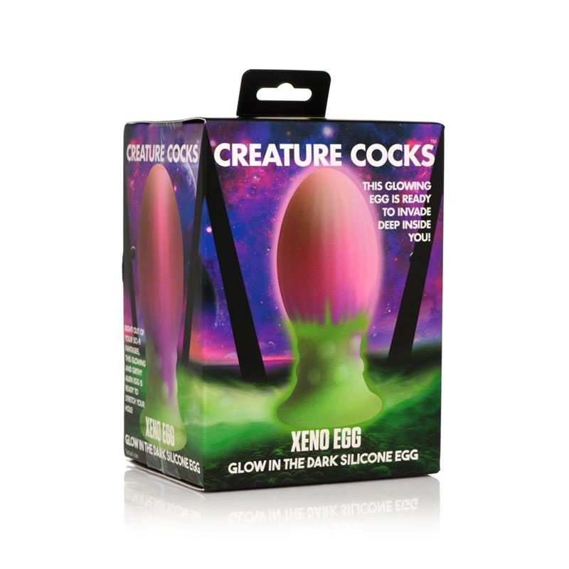 Glow In The Dark Silicone Xeno Egg Large 525