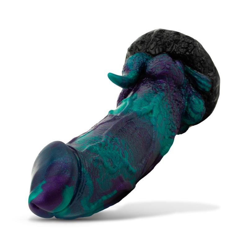 Dragonfly Dildo Purple and Green 226 cm 89