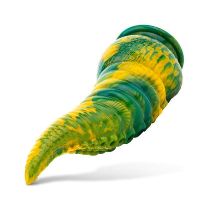 Tentacle Delight Green and Yellow Dildo 224 cm 88