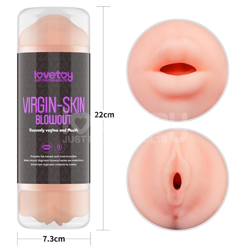 Male Masturbator Virgin skin Vagina and Mounth