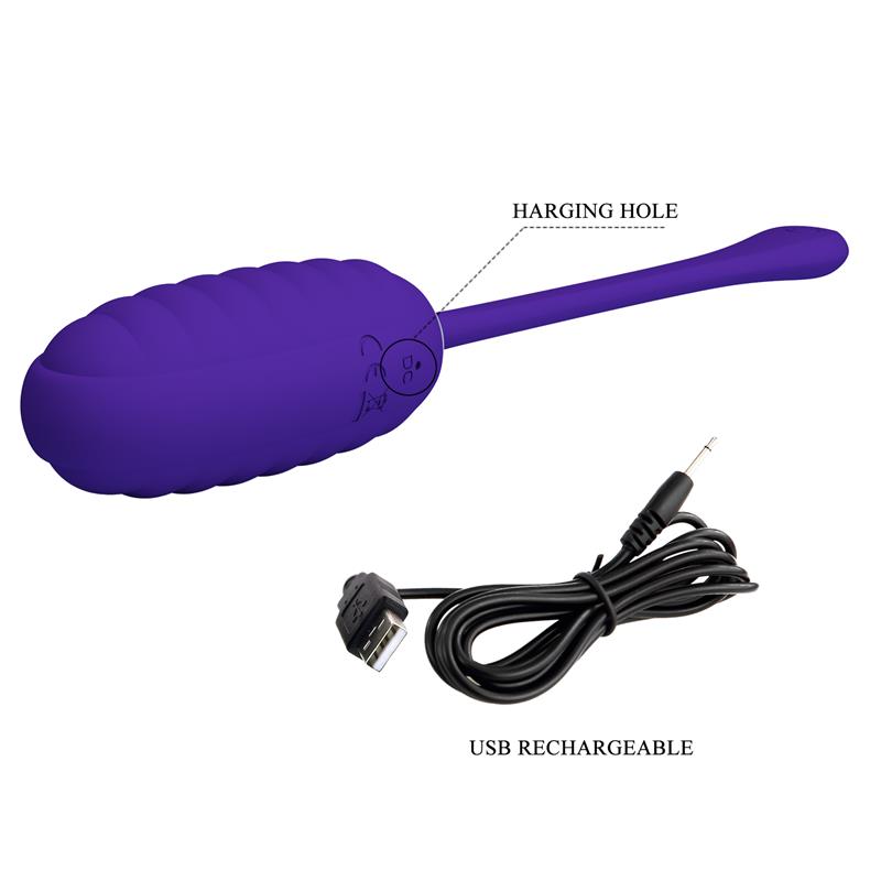 Kirk Vibrating Egg Violet