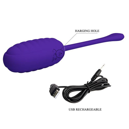 Kirk Vibrating Egg Violet