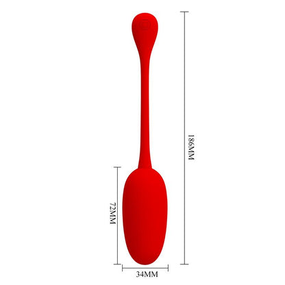 Knucker Vibrating Egg Red