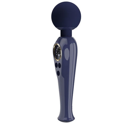 Skyler Massager Wand with Digital Screen Blue