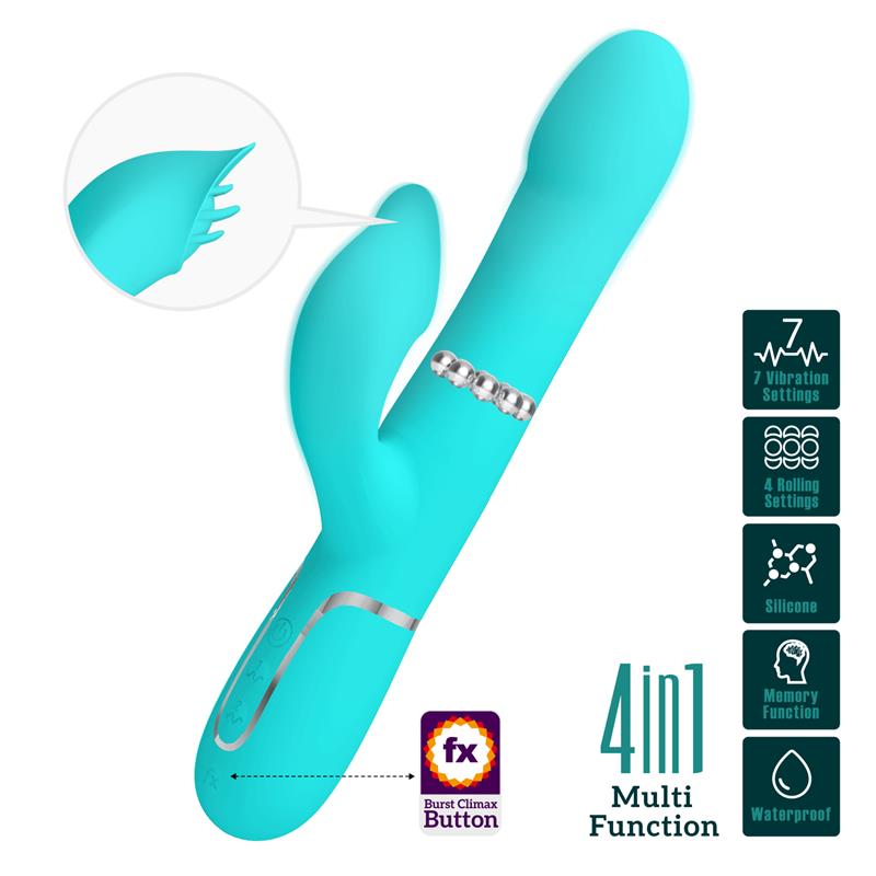 Falin Rolling Vibrator with Internal Beads USB