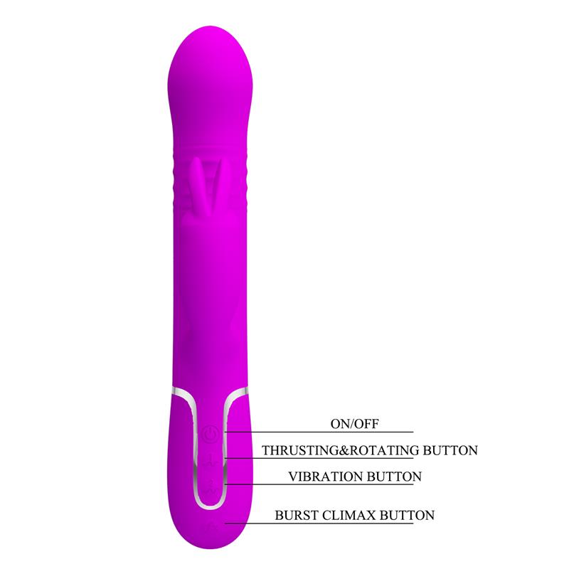 Coale Thrusting and Rotating Rabbit Vibrator USB