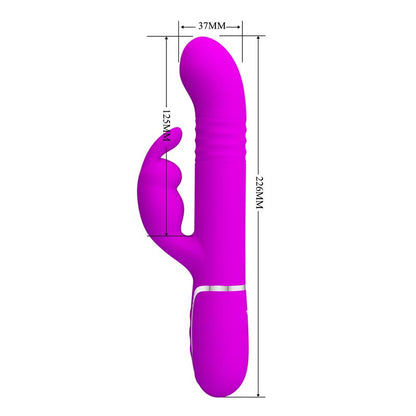 Coale Thrusting and Rotating Rabbit Vibrator USB