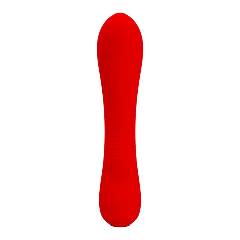 Prescott Vibrator USB Silicone Red