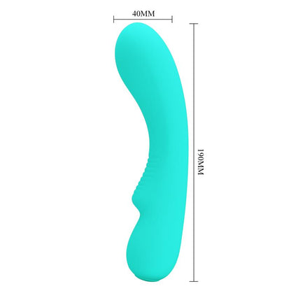 Prescott Vibrator USB Silicone Green