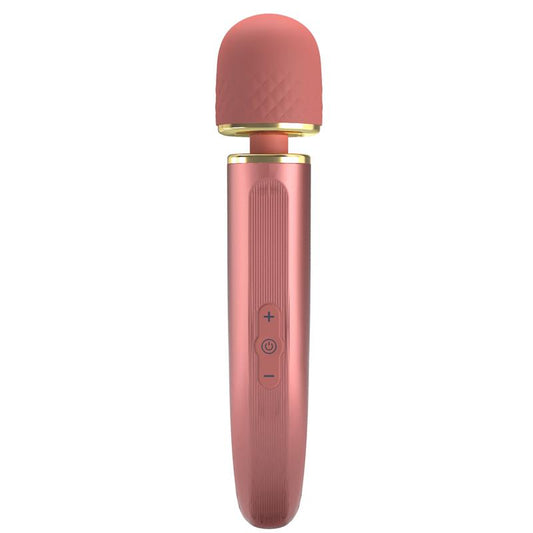 Vibrating Wand USB Silicone Pink