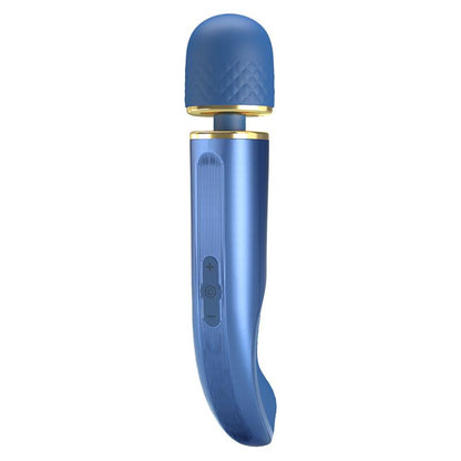 Vibrating Wand USB Silicone Blue