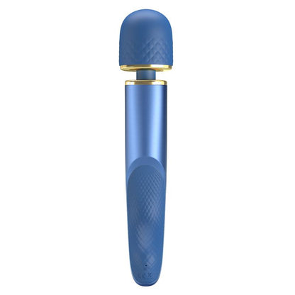 Vibrating Wand USB Silicone Blue