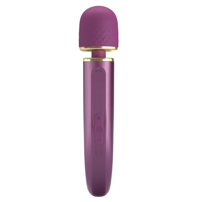 Vibrating Wand Silicona Purple