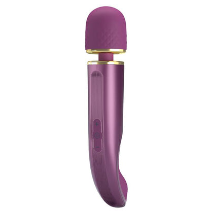 Vibrating Wand Silicona Purple