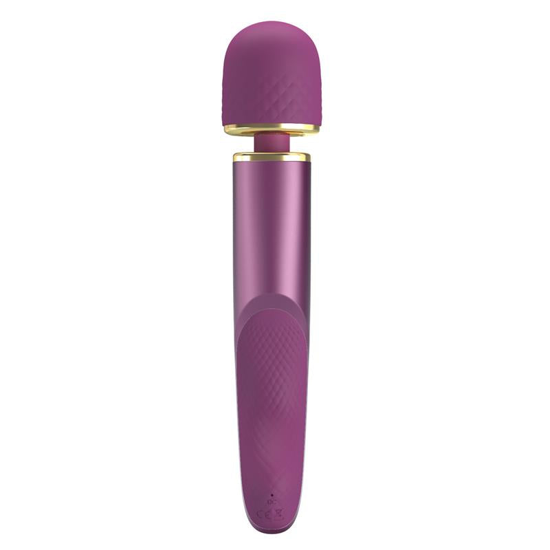 Vibrating Wand Silicona Purple