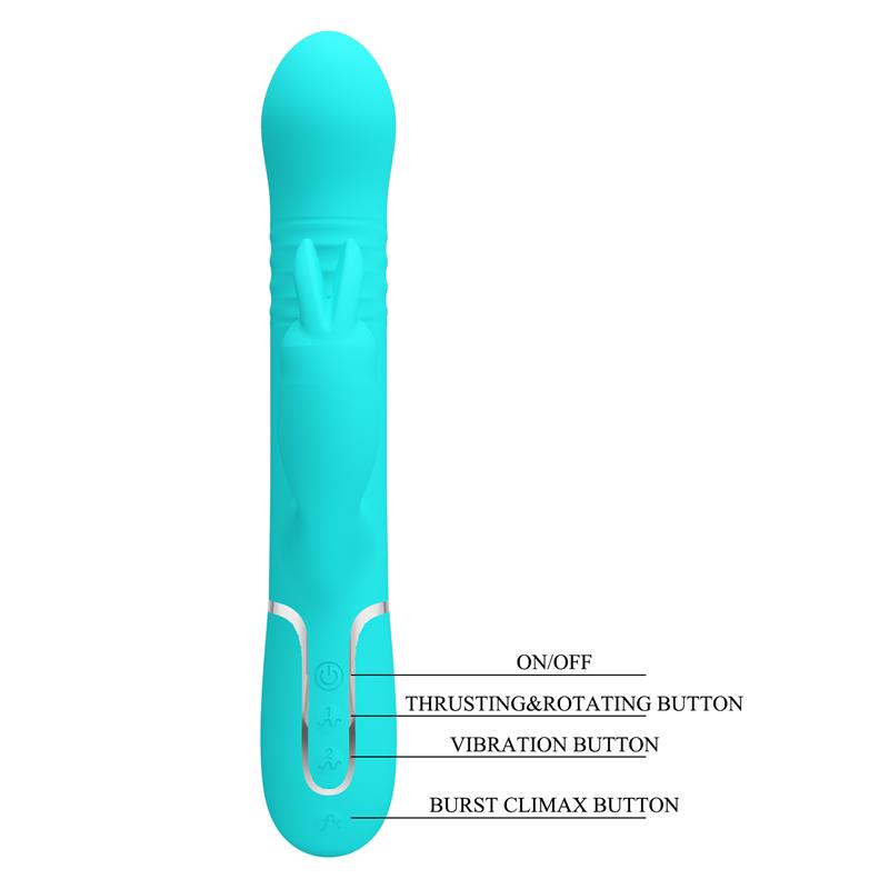 Coale Thrusting and Rotating Balls Vibrator USB