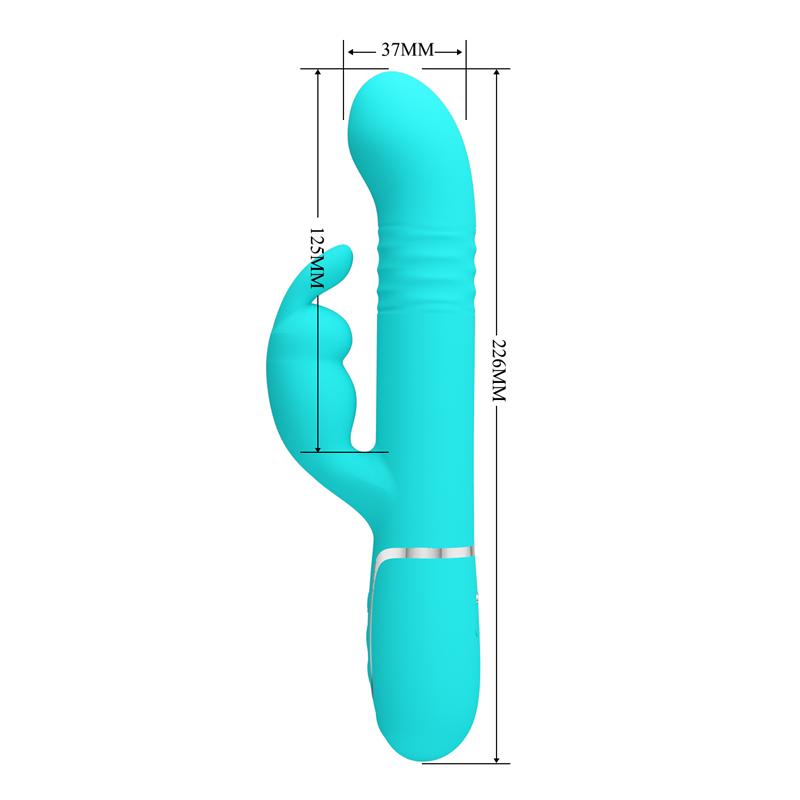 Coale Thrusting and Rotating Balls Vibrator USB