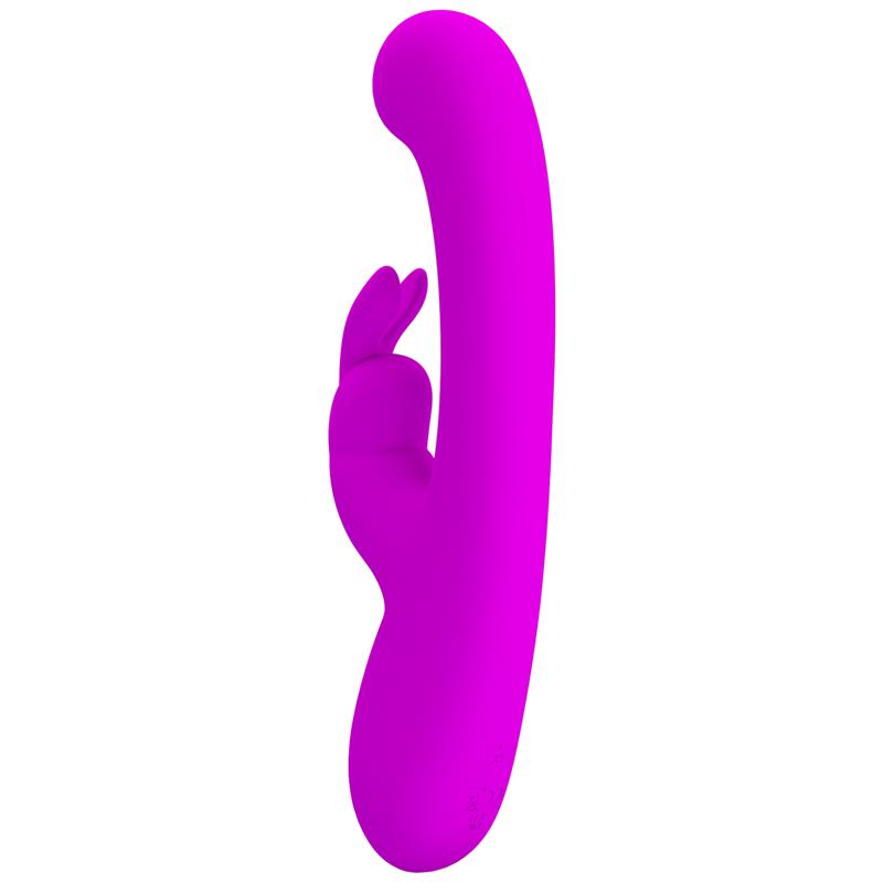 Lamar Vibrator G Spot Rabbit Violet