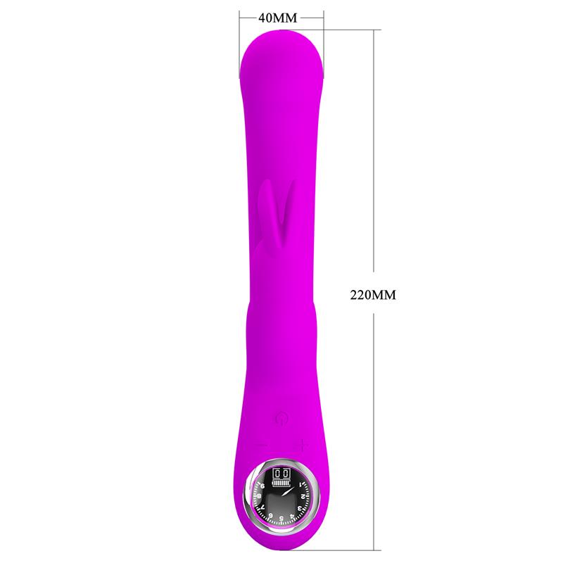 Lamar Vibrator G Spot Rabbit Violet