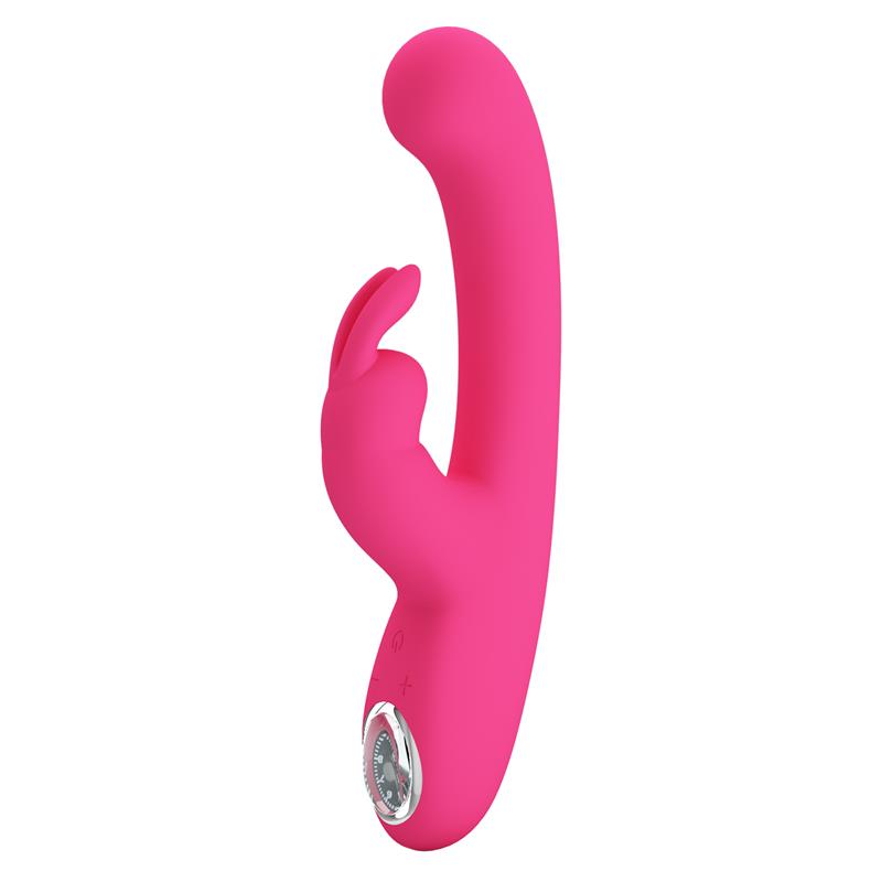 Lamar Vibrator G Spot Rabbit Pink