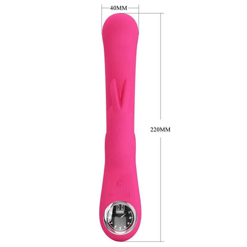 Lamar Vibrator G Spot Rabbit Pink